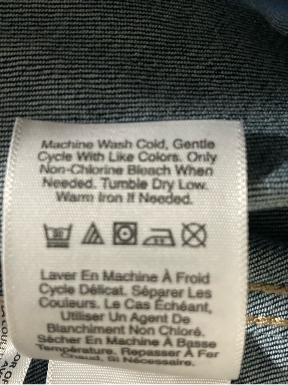 DKNY Denim trucker jacket size 2X New With Tags - Picture 8 of 10